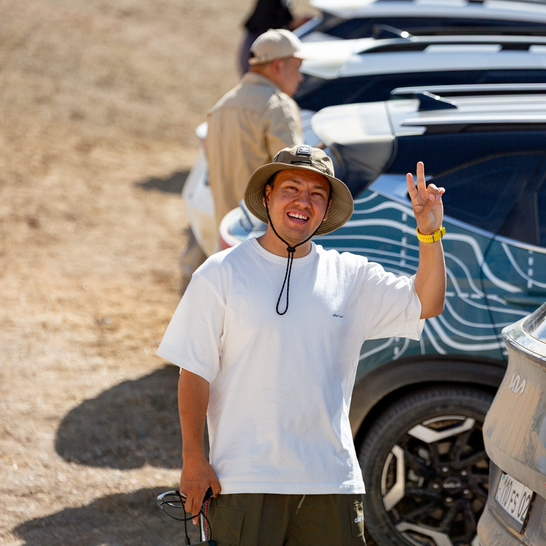 Участник автопробега